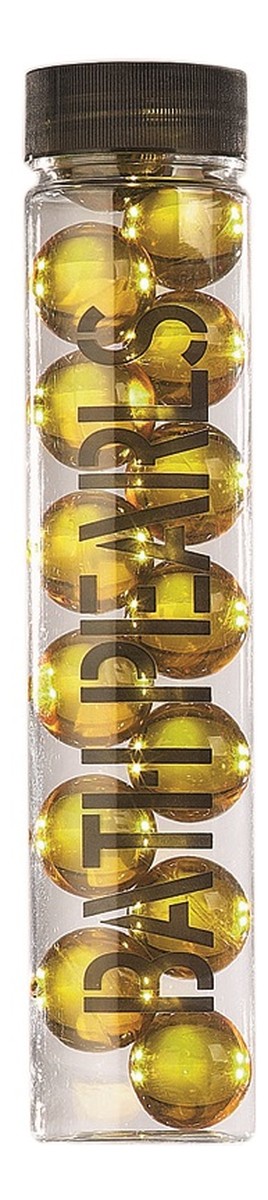 Yellow perełki z olejkiem do kąpieli o zapachu cytrynowym 13szt