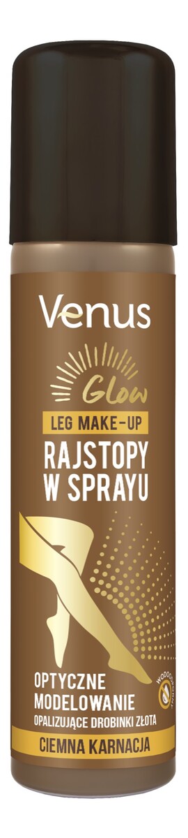 Rajstopy w sprayu ciemna karnacja