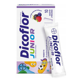 Junior probiotyk suplement diety dla dzieci 10 saszetek