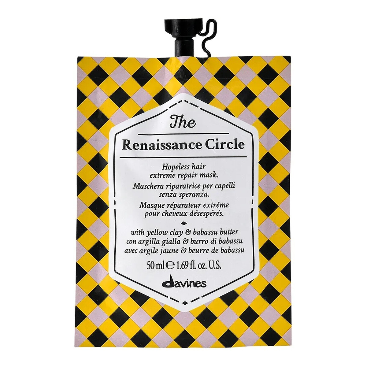 Davines The renaissance circle regenerująca maska do włosów zniszczonych 50ml