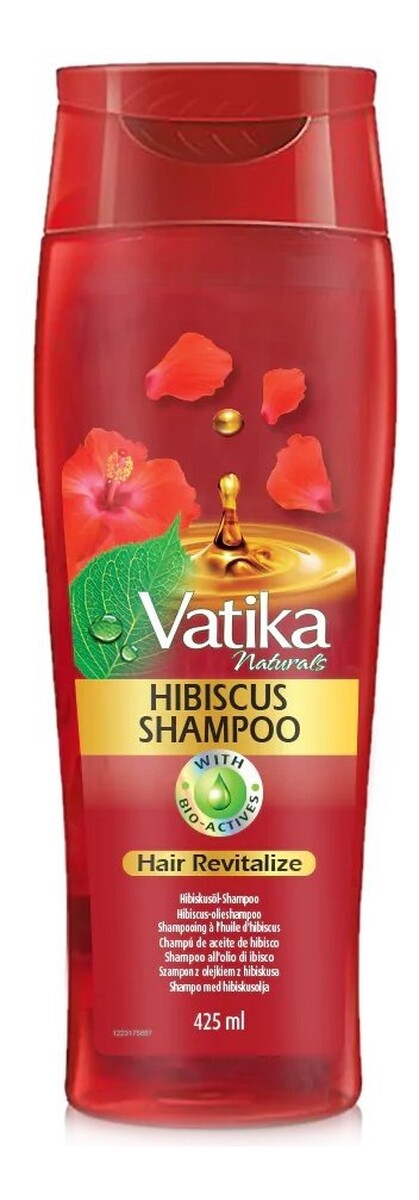 Szampon do włosów Hibiskus Regeneruje zniszczone i matowe włosy