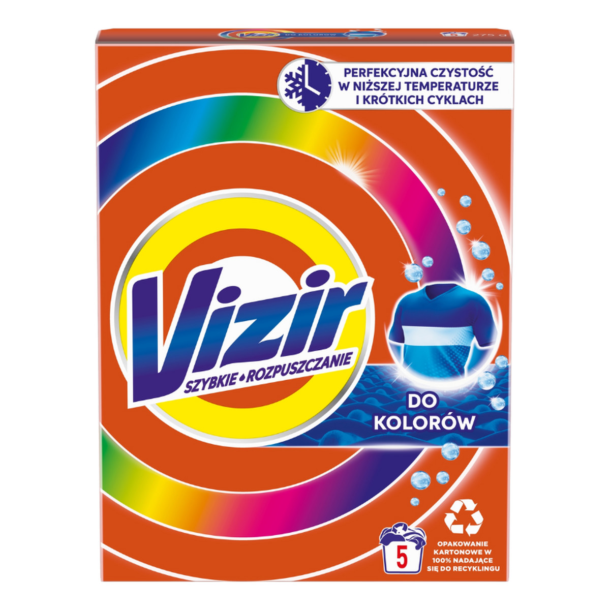 Vizir Proszek do prania kolorowych tkanin 275g