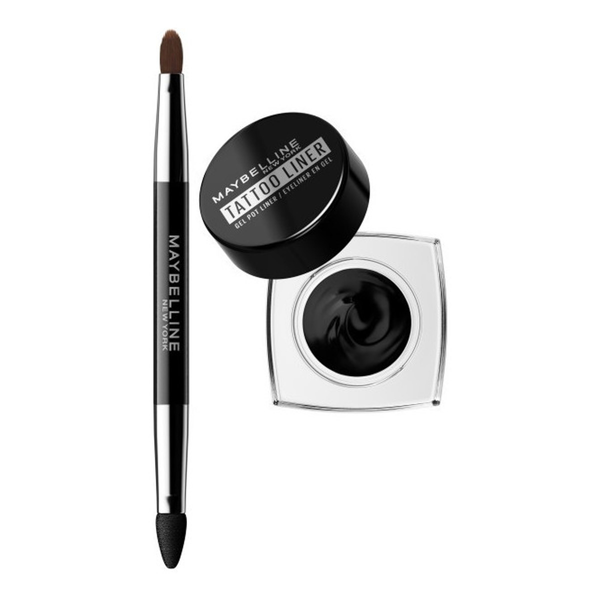 Maybelline Tattoo Liner Wodoodporny żelowy eyeliner 2in1