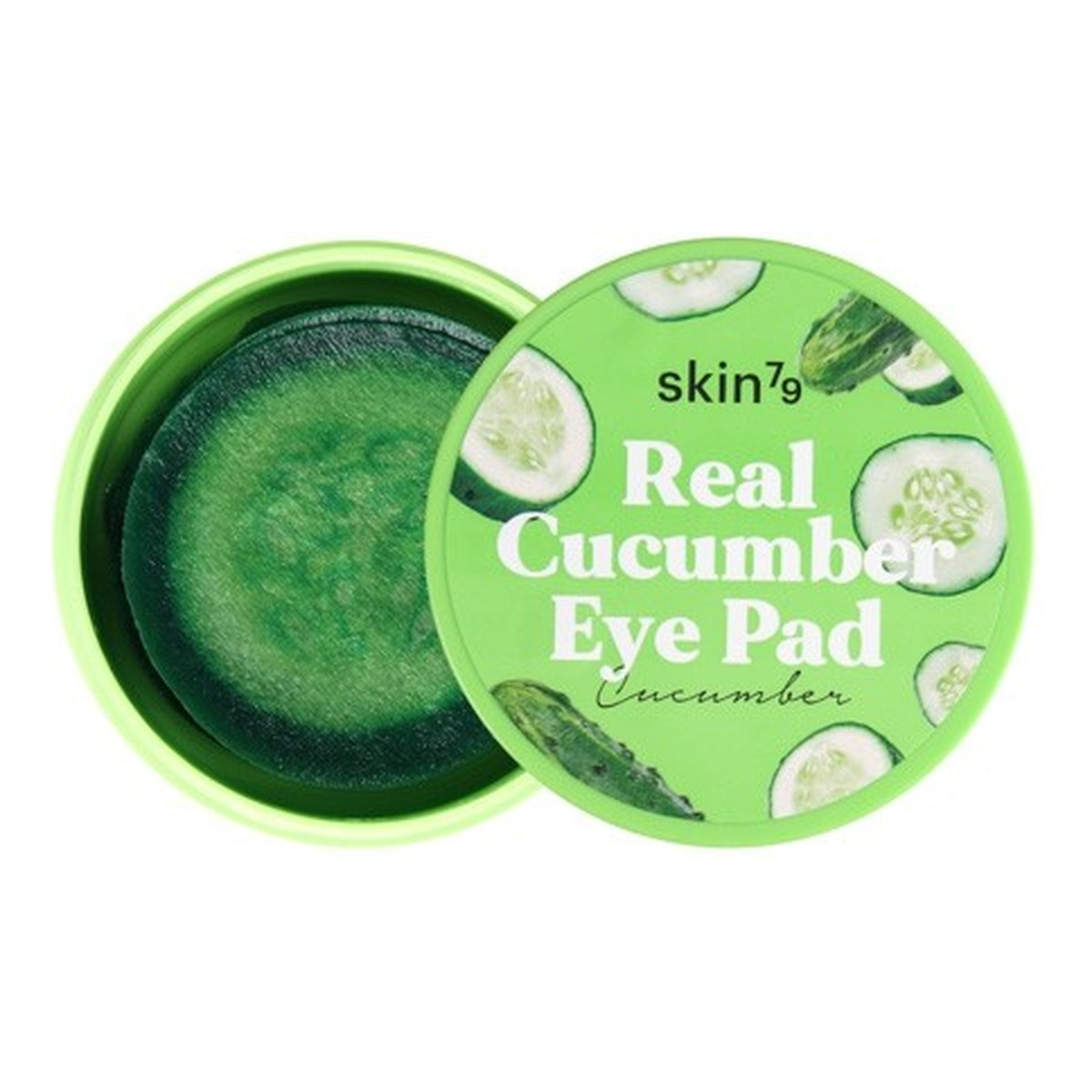 Skin79 Real Cucumber Eye Pad Ogórkowe płatki nawilżająco - kojące na oczy 35g