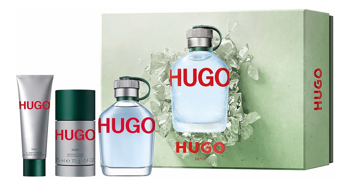 Zestaw Hugo Man Woda toaletowa + Dezodorant+ Shower Gel