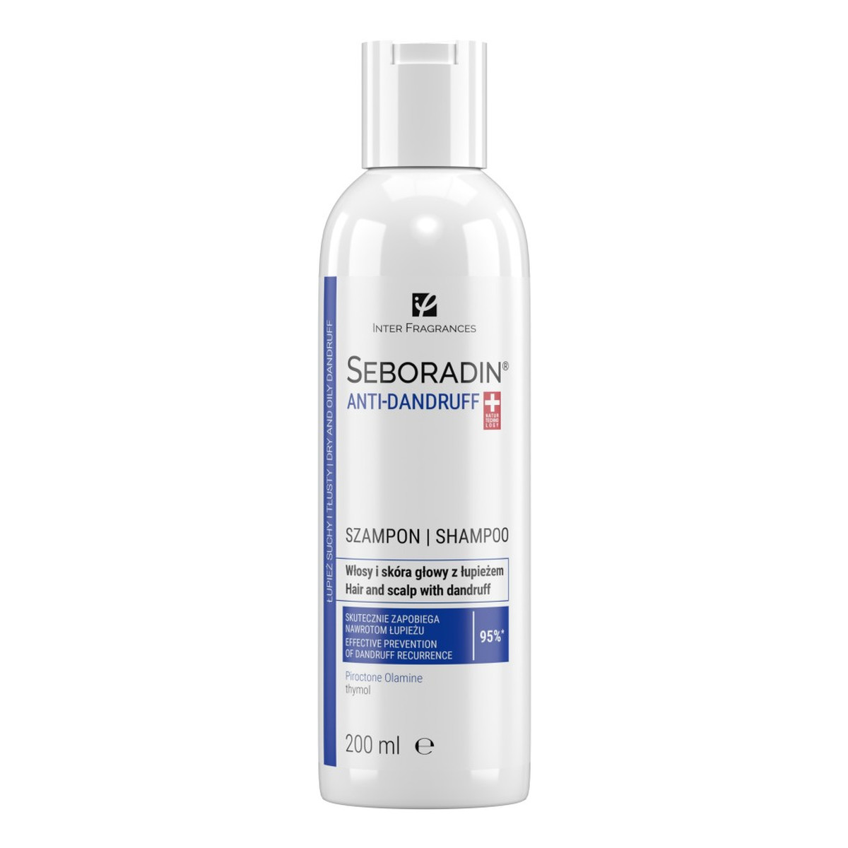 Seboradin Anti-dandruff szampon przeciwłupieżowy 200ml