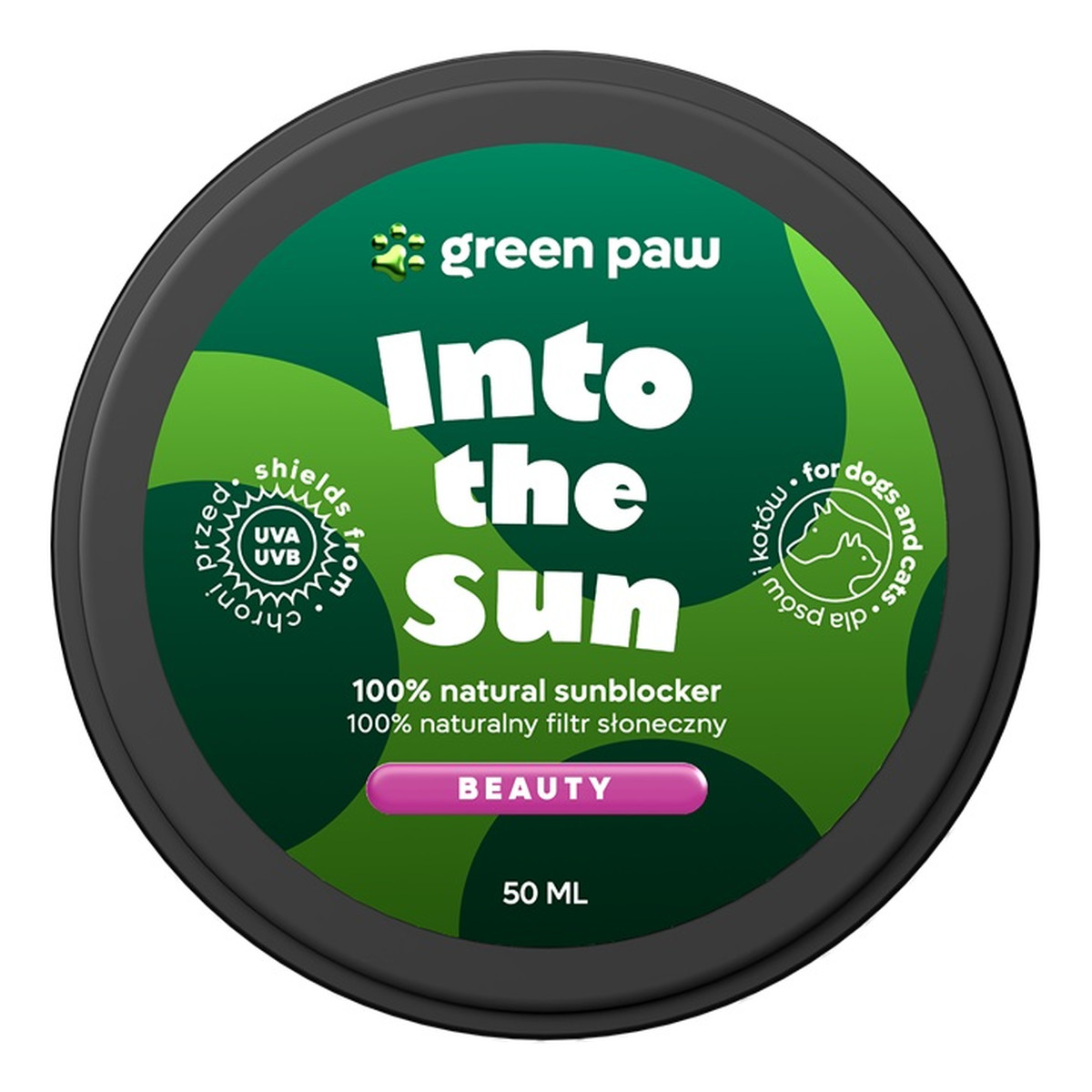 Green Paw Into the sun naturalny filtr słoneczny dla zwierząt 50ml