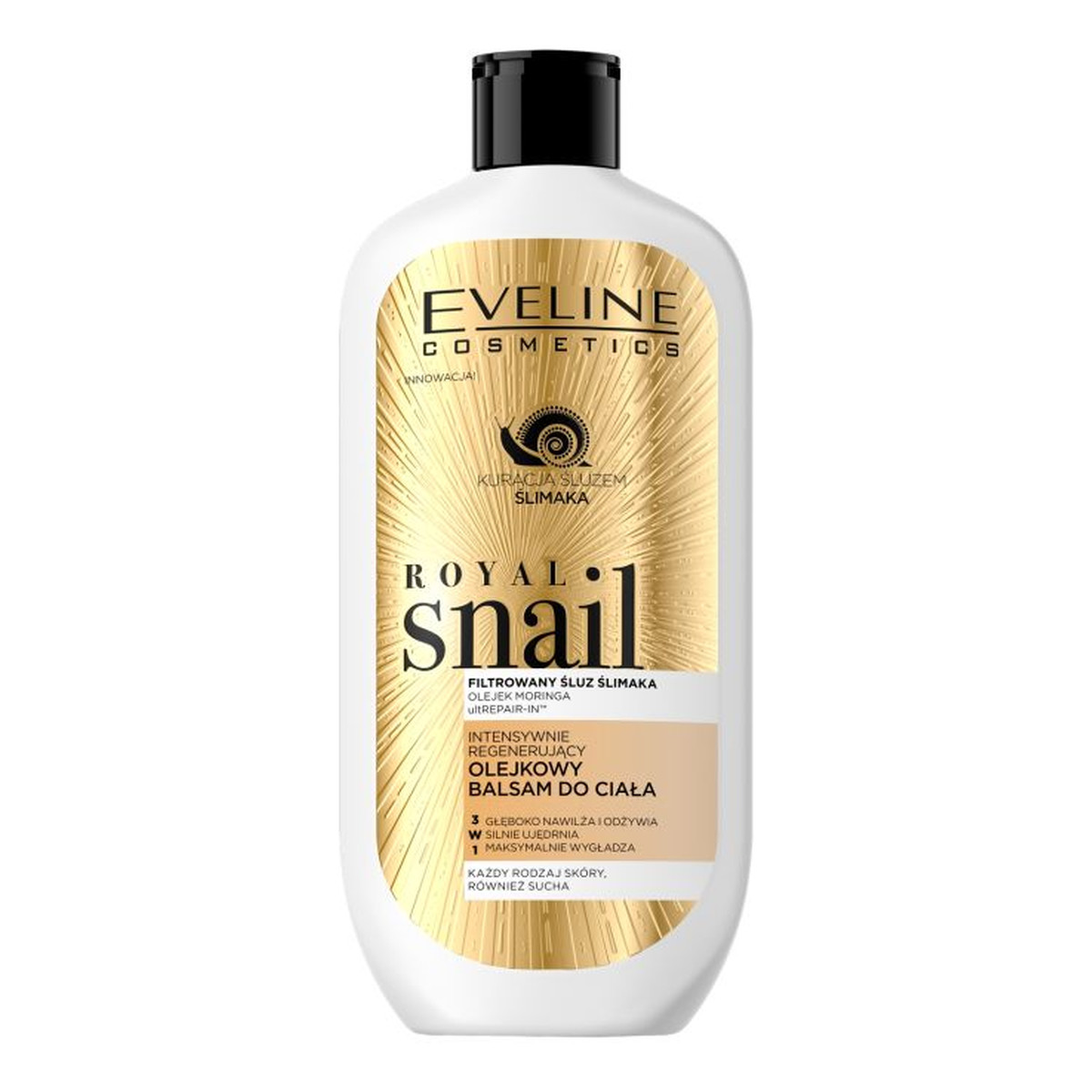 Eveline Royal Snail intensywnie regenerujący olejkowy balsam do ciała 350ml