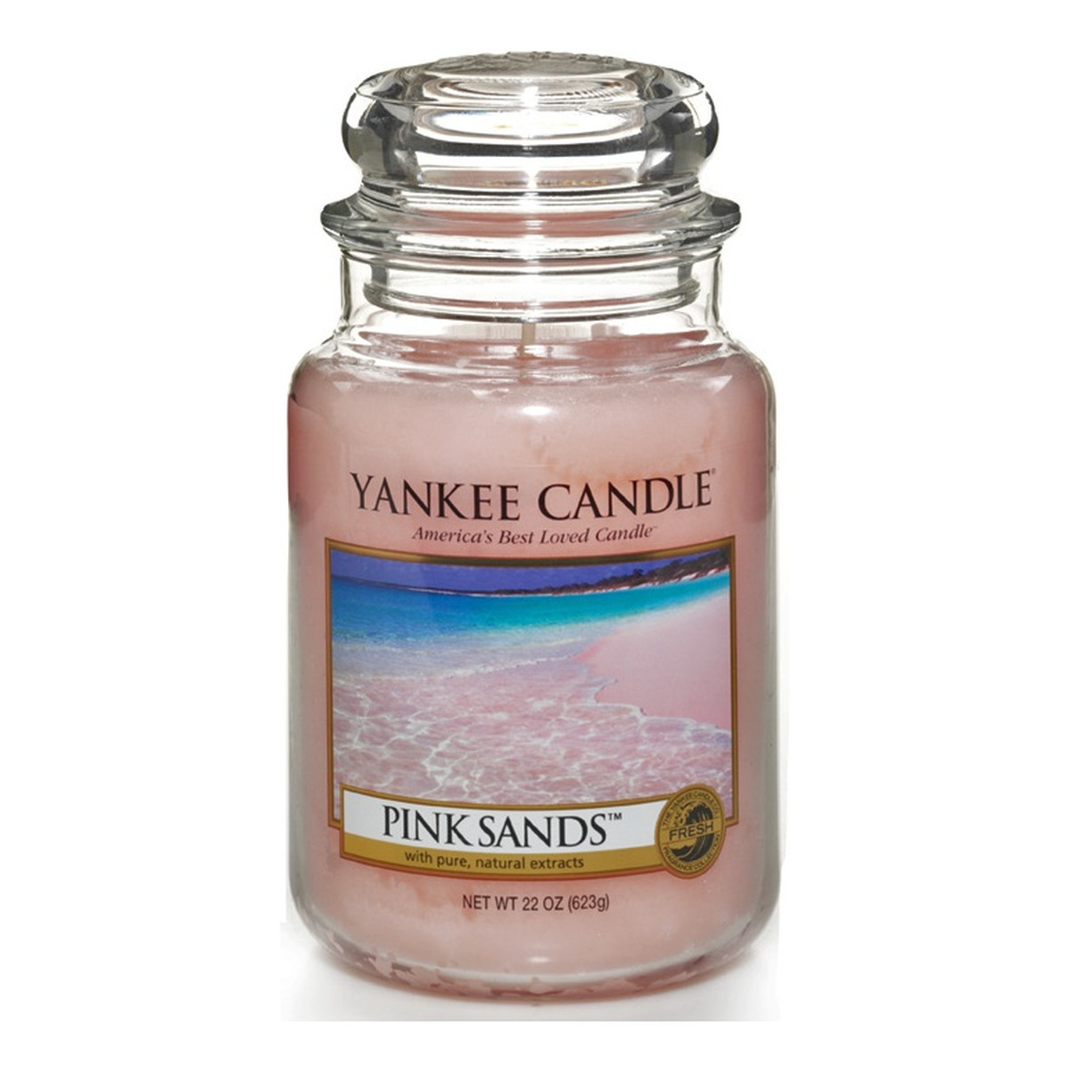 Yankee Candle Large Jar Świeca zapachowa duży słój Pink Sands 623g