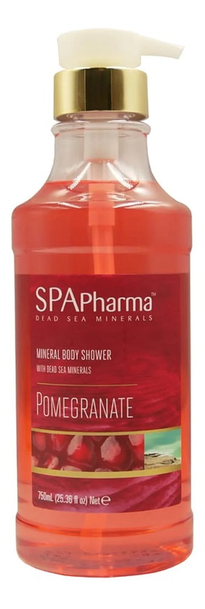 Żel pod prysznic z minerałami pomegranate