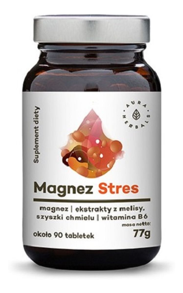 Magnez Stres suplement diety 90 Tabletek