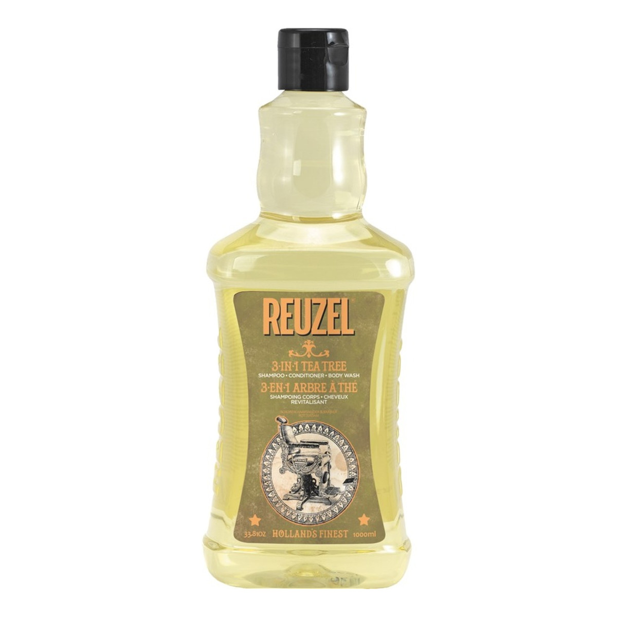 Reuzel 3in1 Shampoo szampon odżywka i Żel pod prysznic tea tree 1000ml