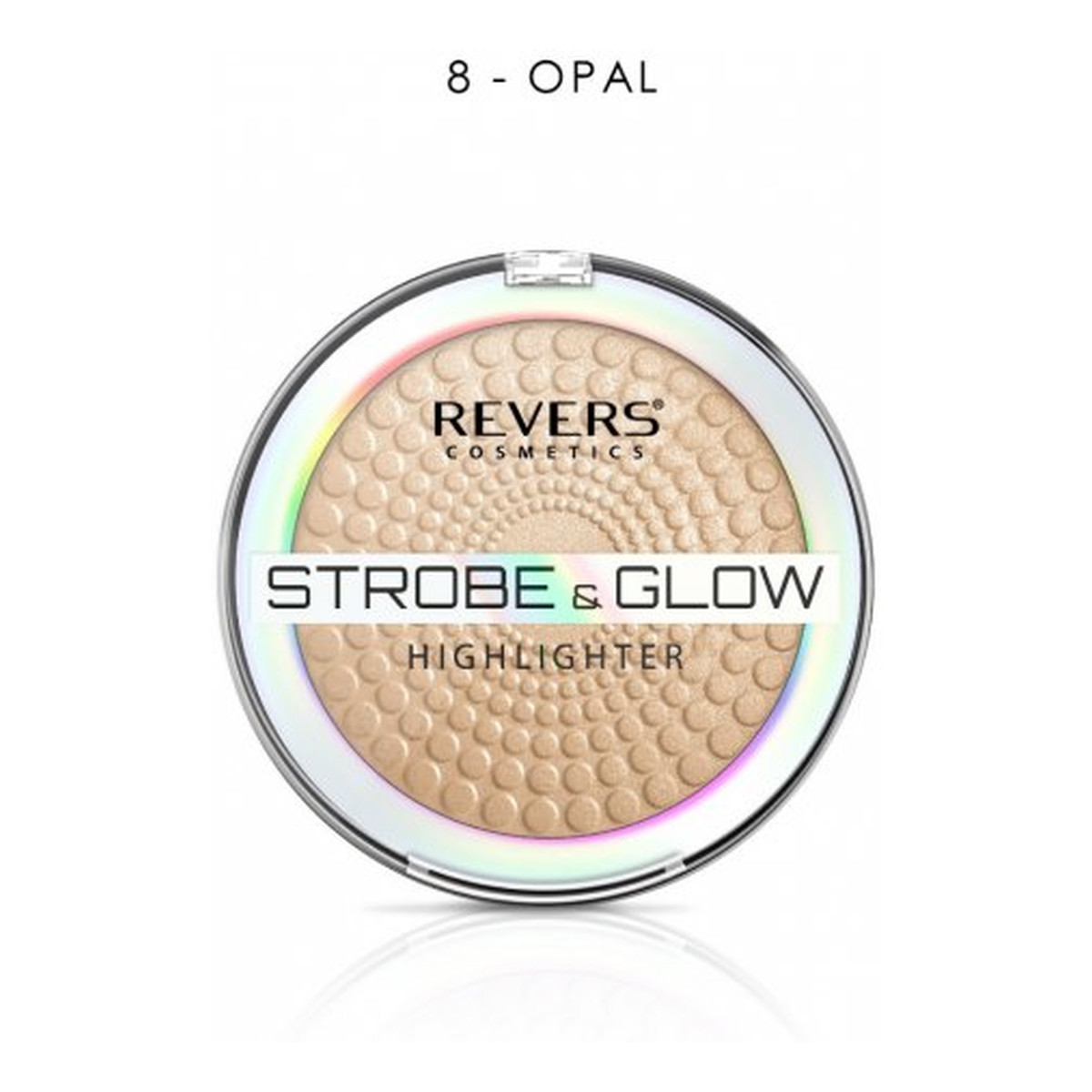 Revers Strobe & Glow Highlighter Puder rozświetlający 8g