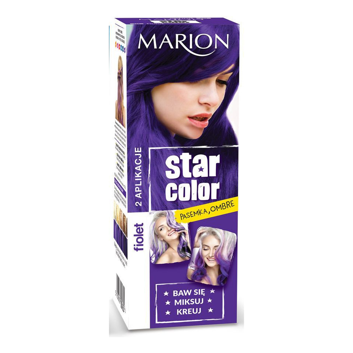 Marion Star Color FARBA KOLORYZUJĄCA 2X35ml 70ml