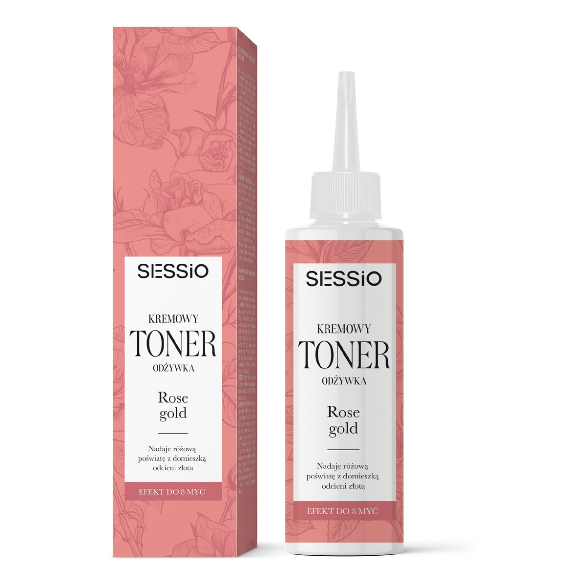 Sessio Toner Kremowy Rose Gold