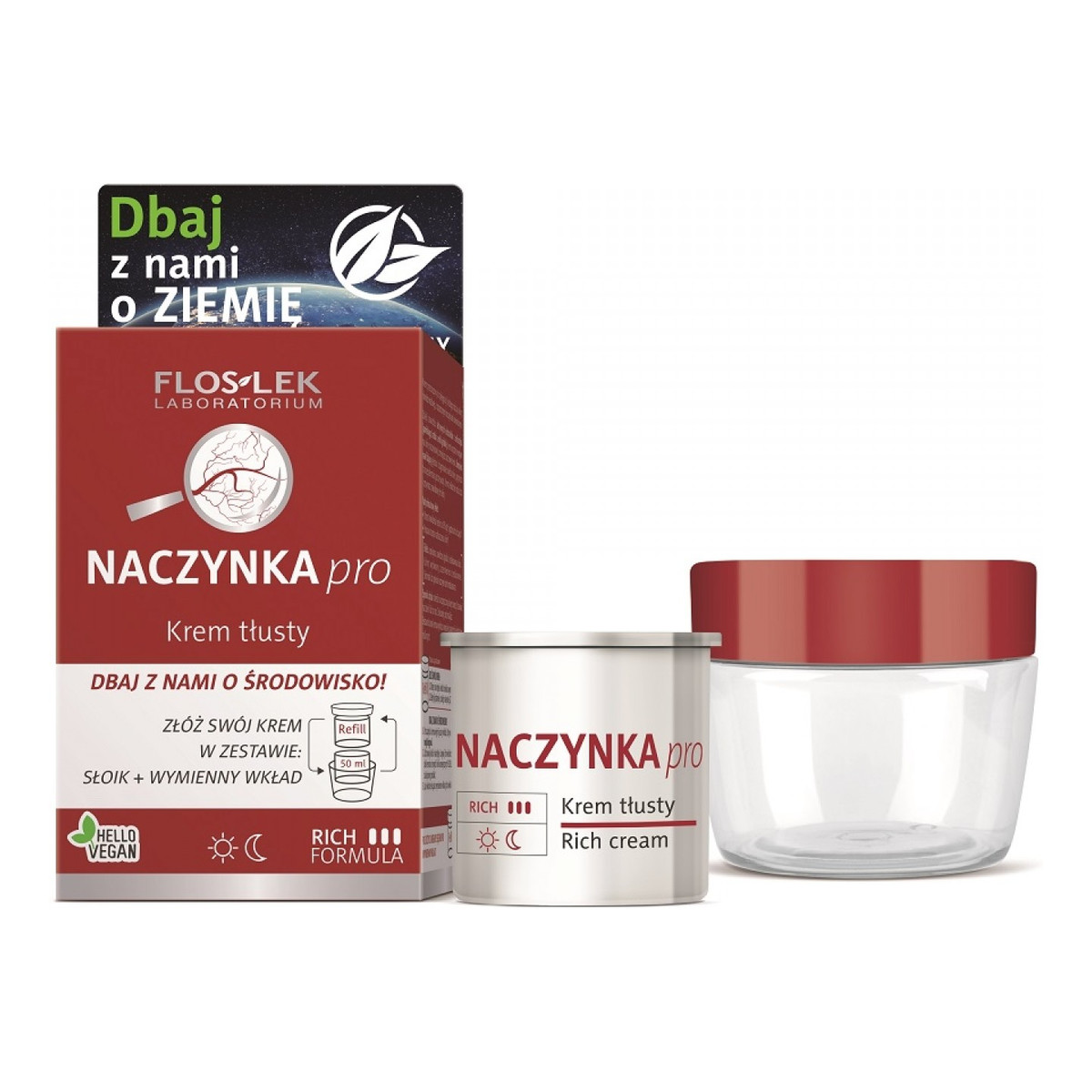 FlosLek Naczynka Pro Krem tłusty 50ml