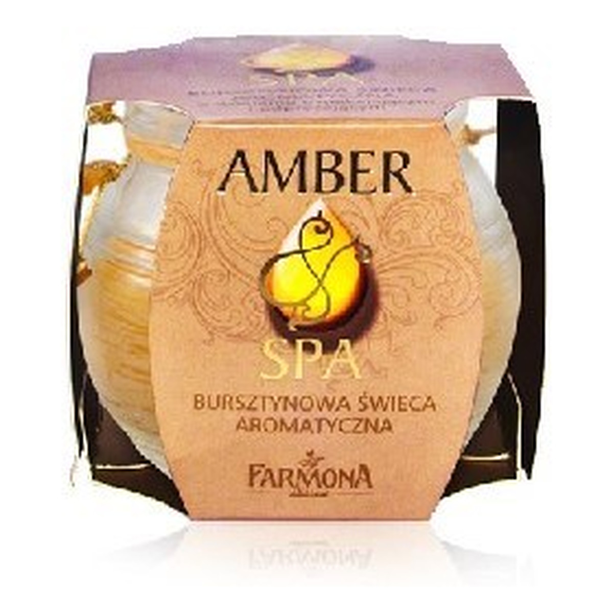 Farmona Amber Spa Świeca zapachowa bursztynowa 1szt
