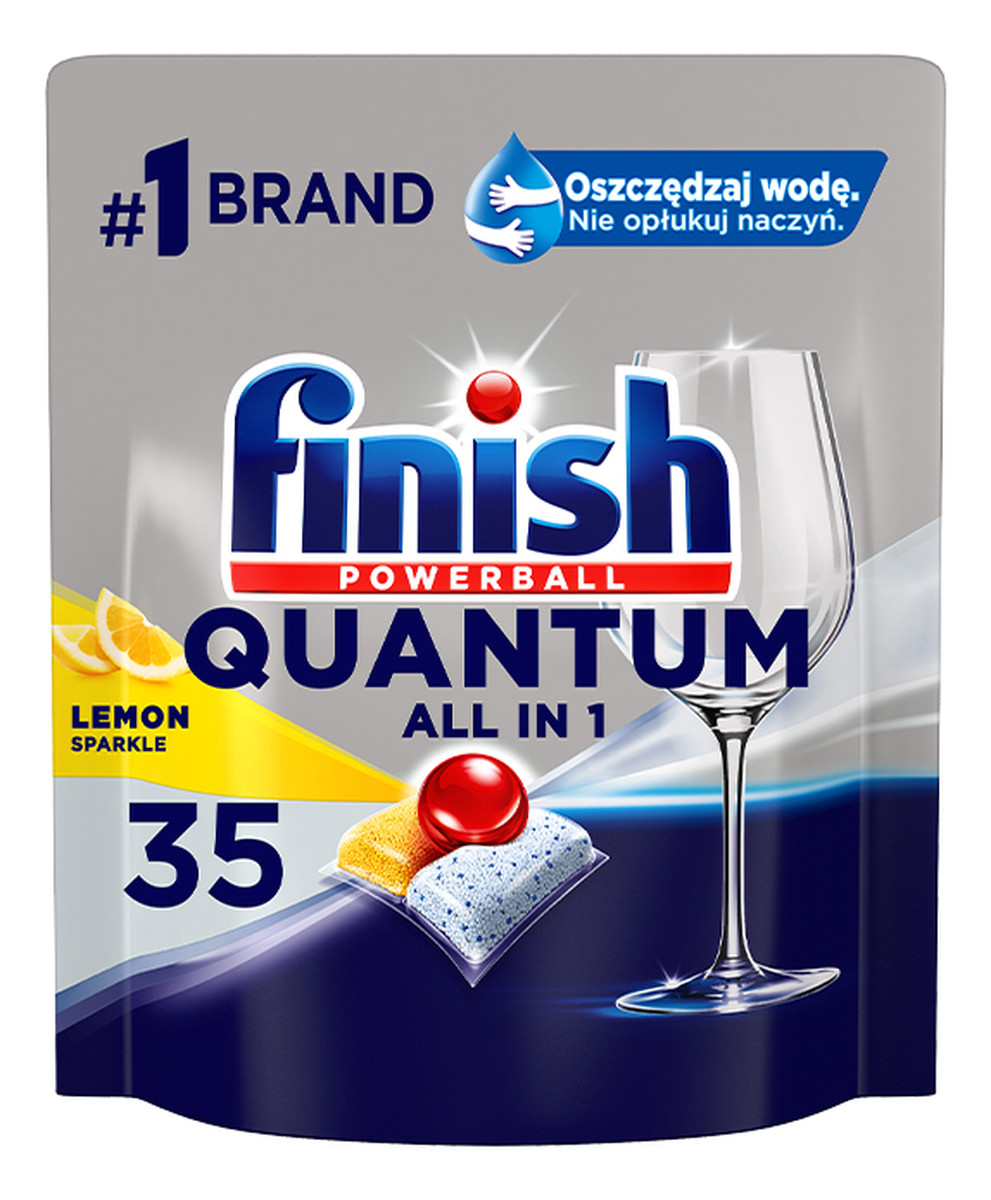 Quantum Kapsułki do zmywarek Lemon 35 szt.