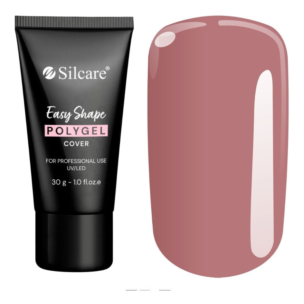 Silcare Easy shape polygel akrylożel do paznokci cover 30g