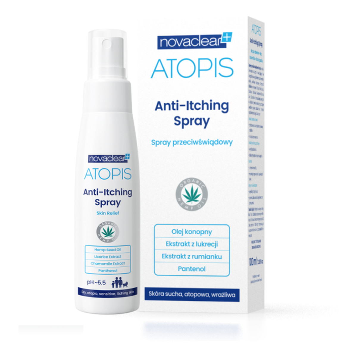 Novaclear Atopis Spray przeciwświądowy Anti-Itching 100ml