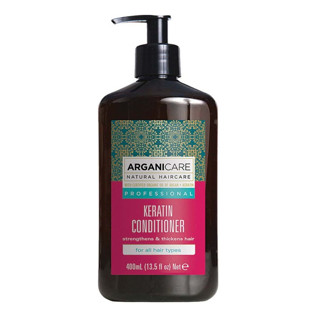 Arganicare Keratin odżywka do włosów z keratyną 400ml