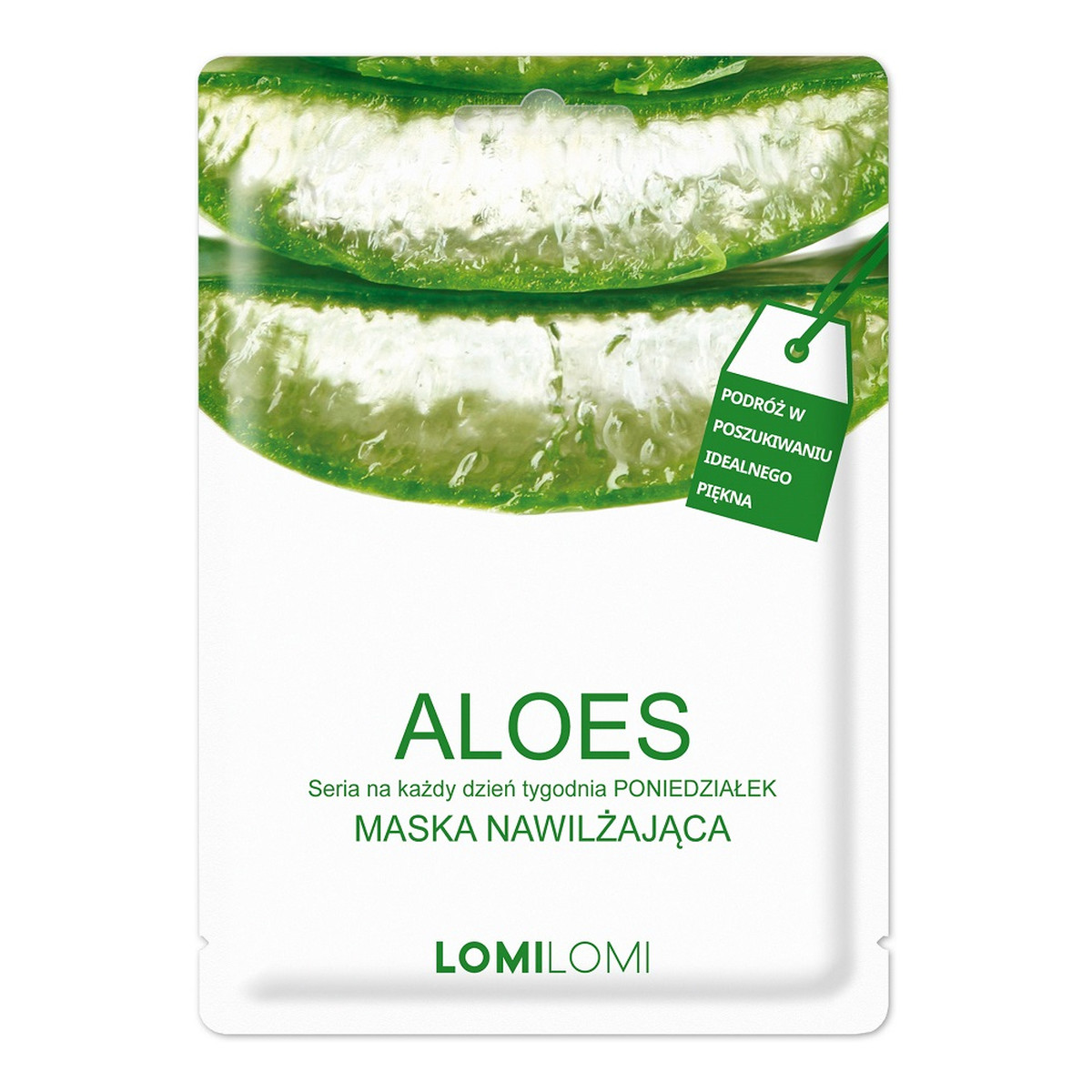 Lomi Lomi Seria Na Każdy Dzień Tygodnia maska nawilżająca na poniedziałek Aloes 26ml