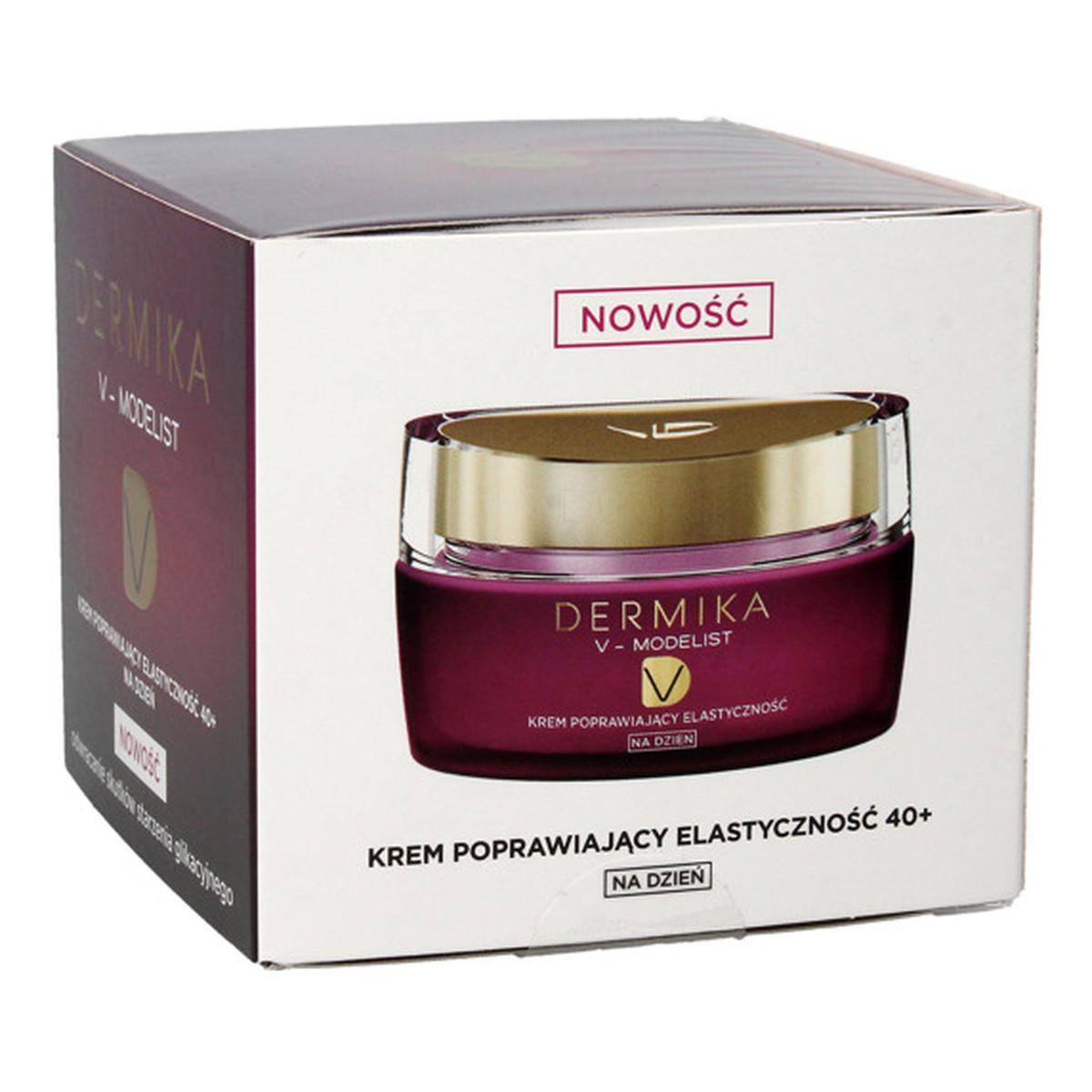 Dermika V-Modelist 40+ Krem poprawiający elastyczność na dzień 50ml