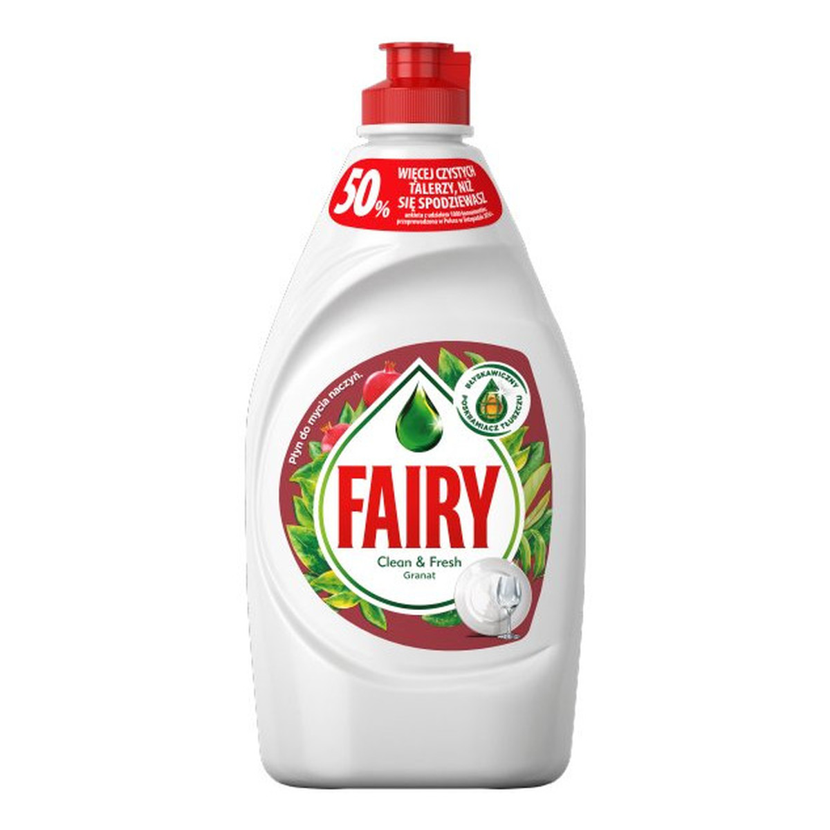 Fairy Clean & Fresh Płyn do mycia naczyń Granat 450ml