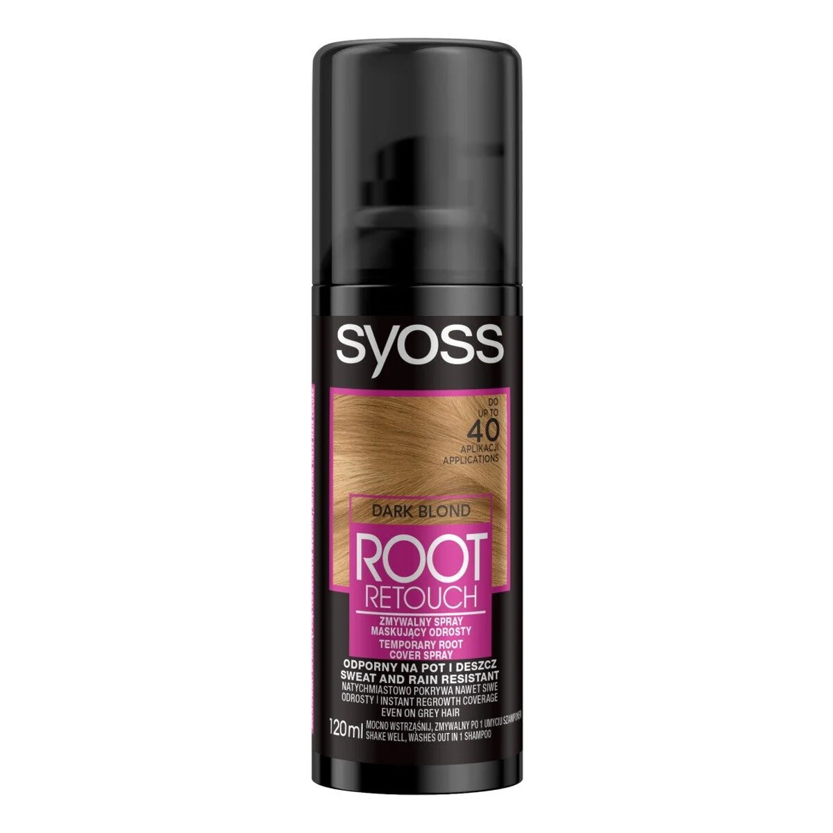 Syoss Root Retoucher Root Retouche Spray maskujący odrosty 120ml