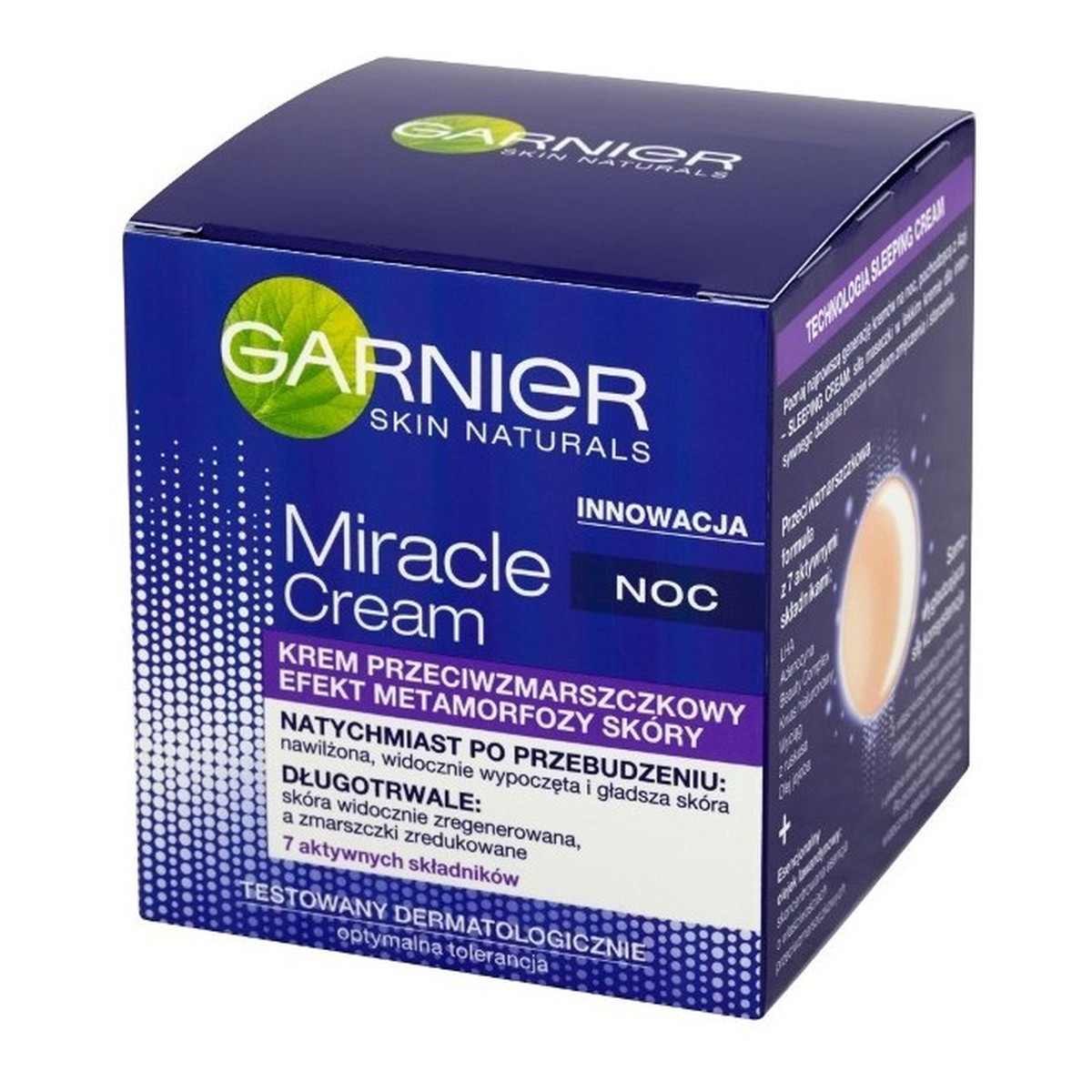 Garnier Skin Naturals Miracle krem przeciwzmarszczkowy na noc 50ml