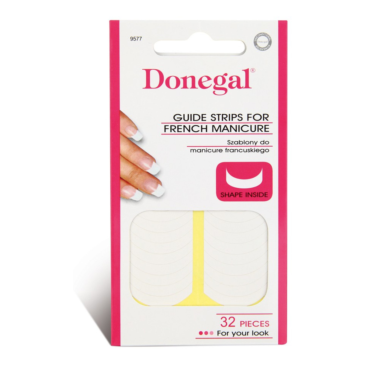 Donegal Szablony Do French Manicure 9577