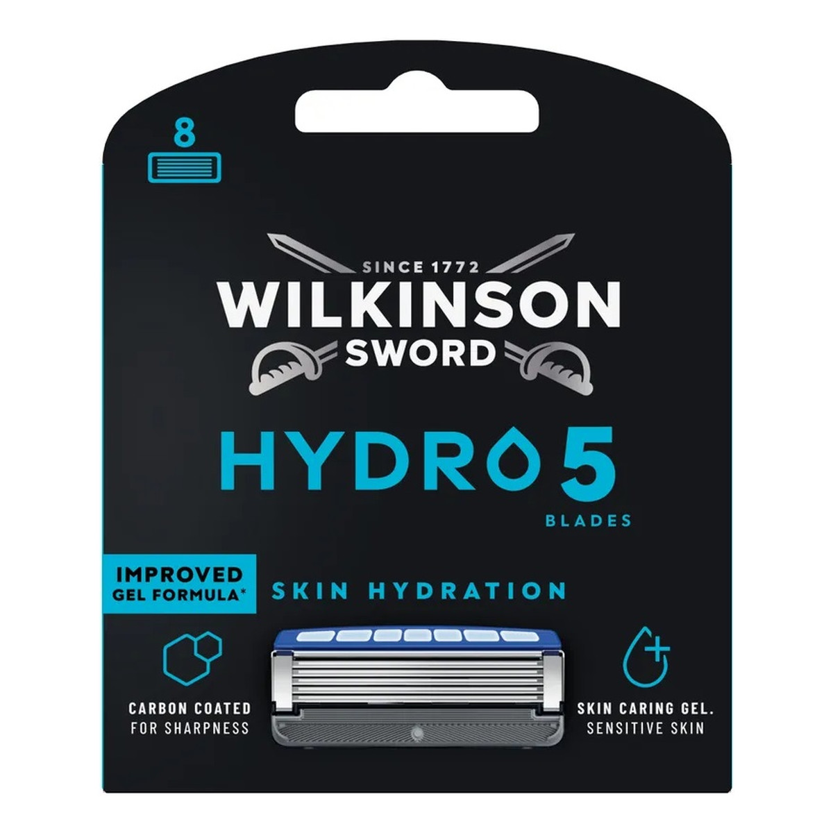Wilkinson Hydro 5 skin hydration wkład z 5 ostrzami 8szt