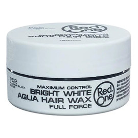 Aqua hair gel wax full force wosk do włosów bright white