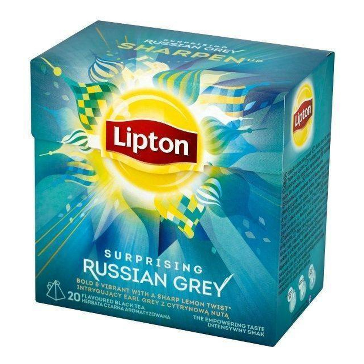 Lipton Russian Grey herbata czarna aromatyzowana 20 torebek 40g