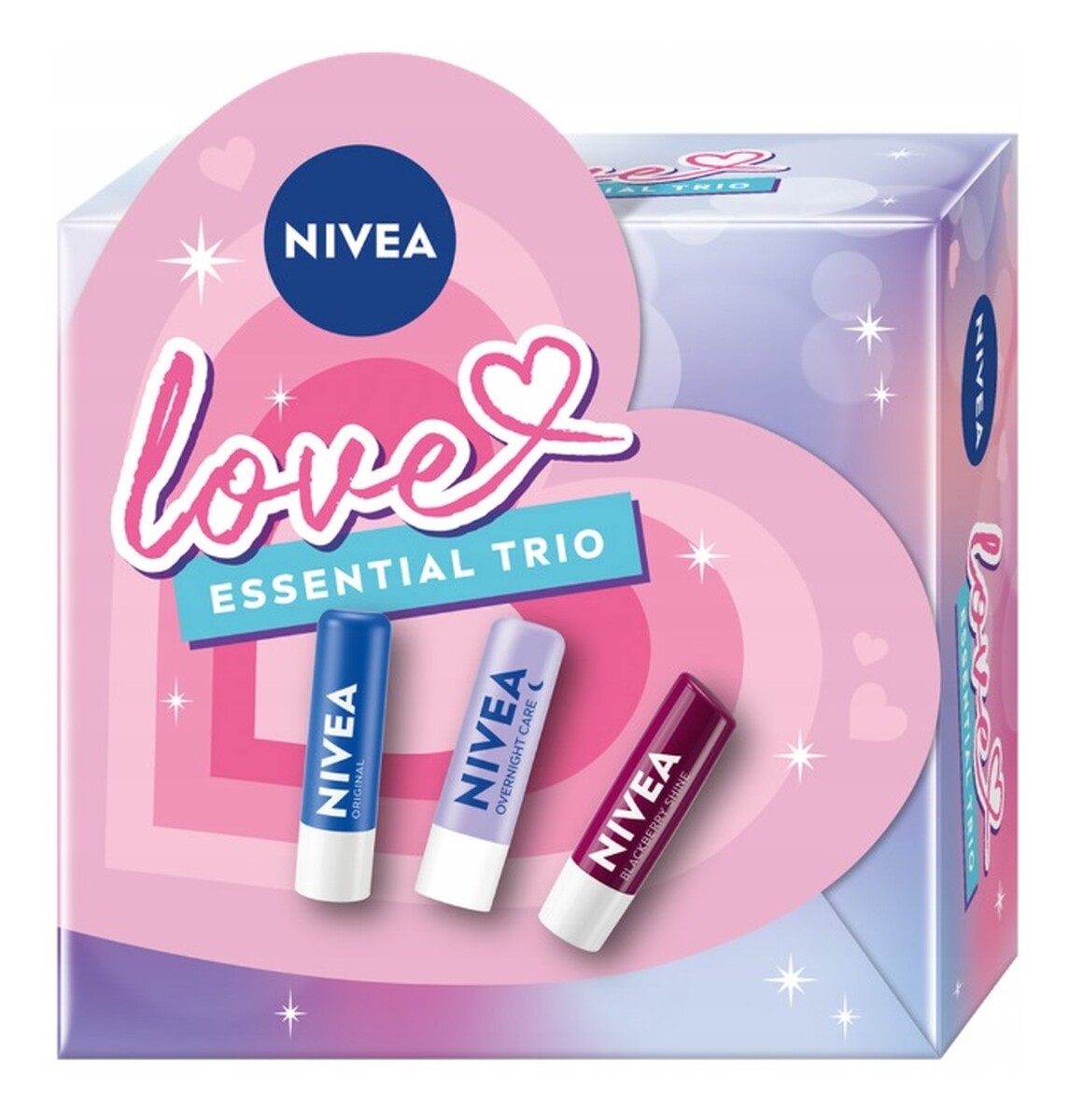 Zestaw pomadek do ust 3x4.8g