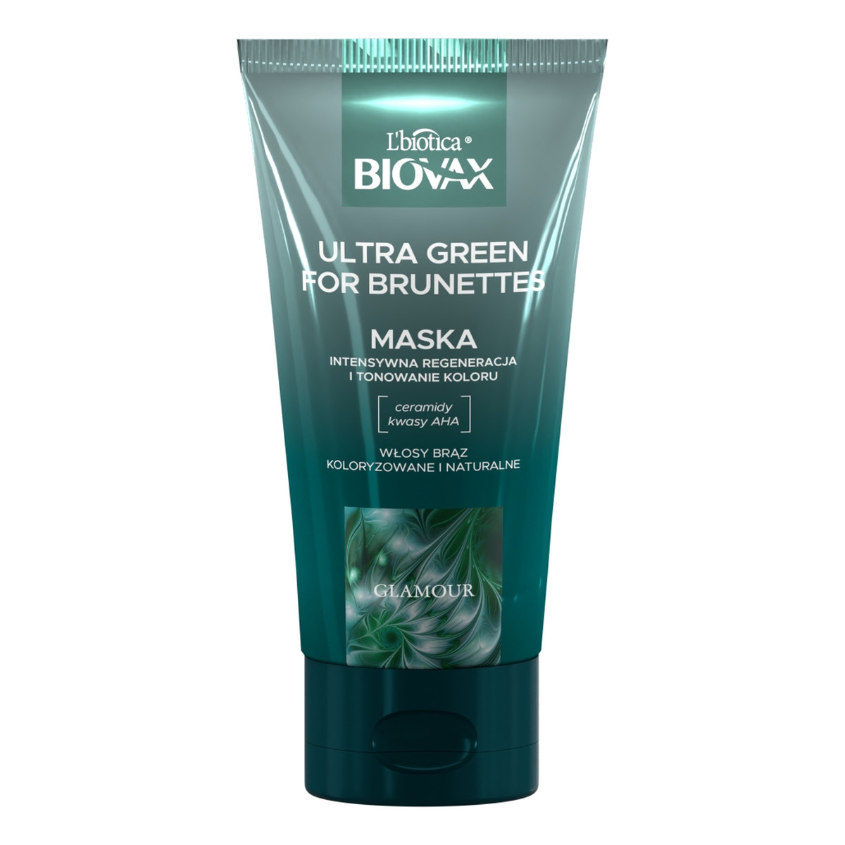 Biovax Glamour ultra green for brunettes maska do włosów dla brunetek 150ml
