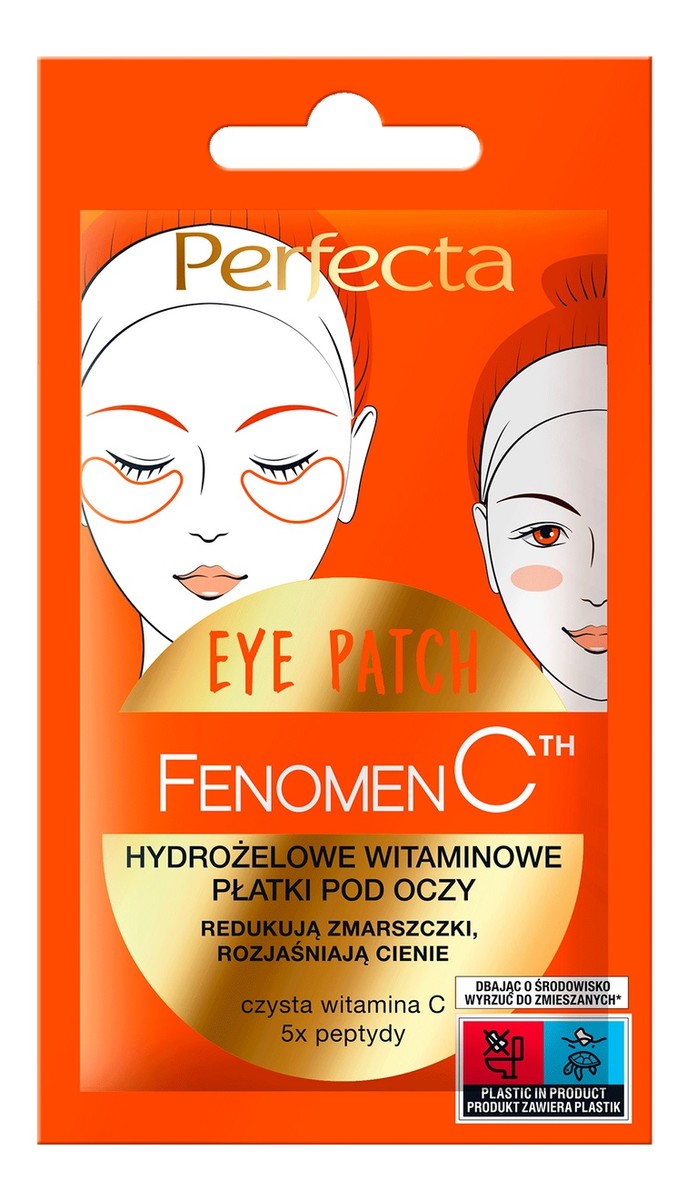 eye patch hydrożelowe witaminowe płatki pod oczy 2szt.