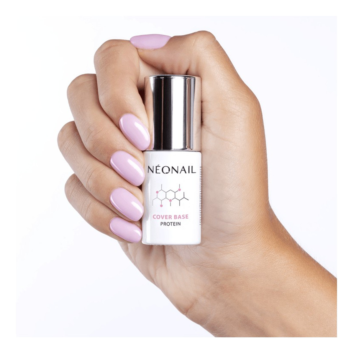 NeoNail Cover Base Protein Baza hybrydowa Pastel Rose 7ml