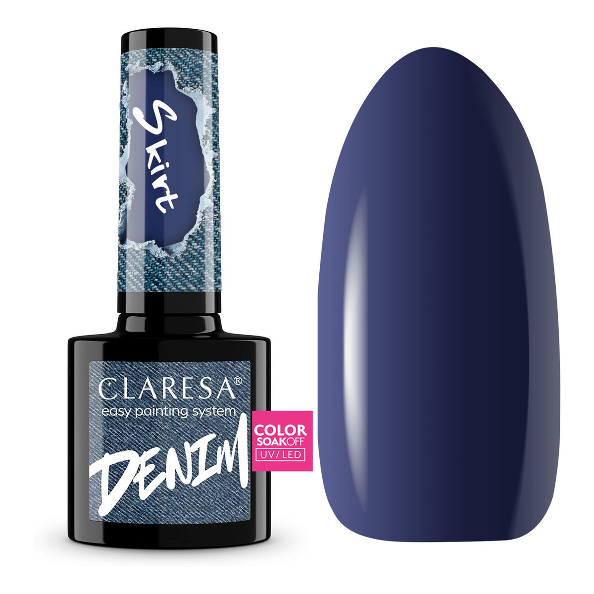 Claresa N Denim Lakier hybrydowy 5g