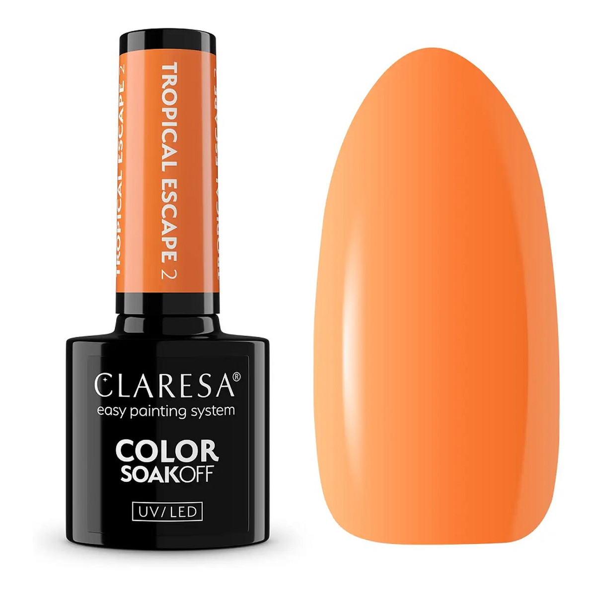 Claresa Tropical Escape Color Soak Off UV/LED lakier hybrydowy 5g