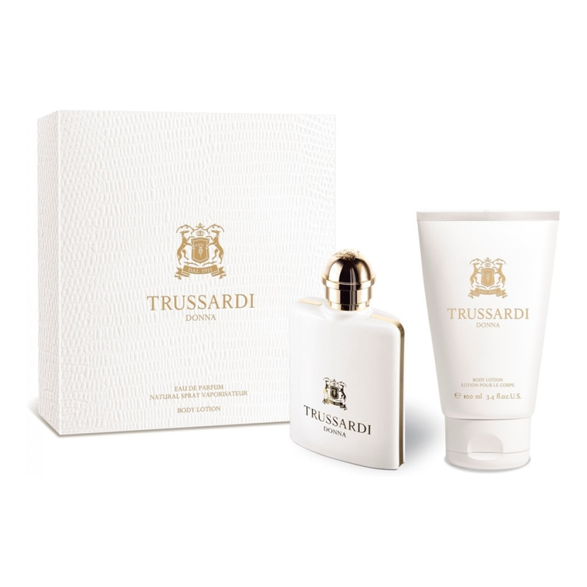 Trussardi Donna Zestaw woda perfumowana spray 50ml + balsam do ciała 100ml