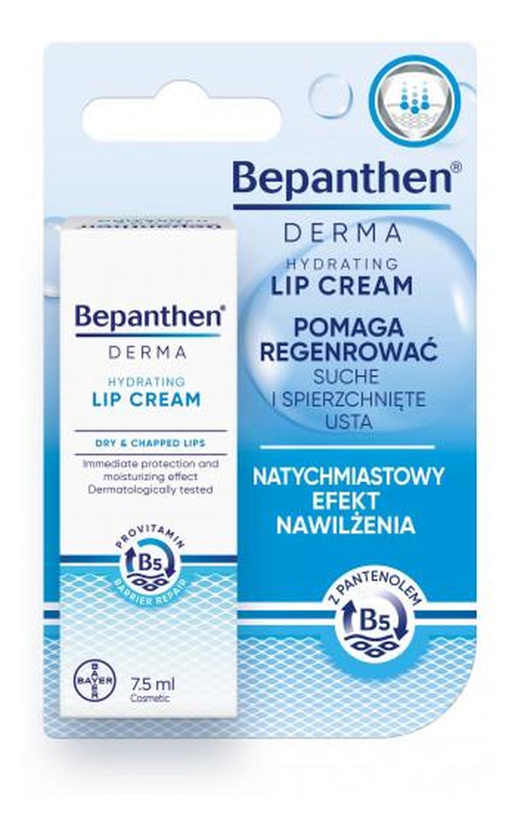 nawilżająco-ochronny krem do ust