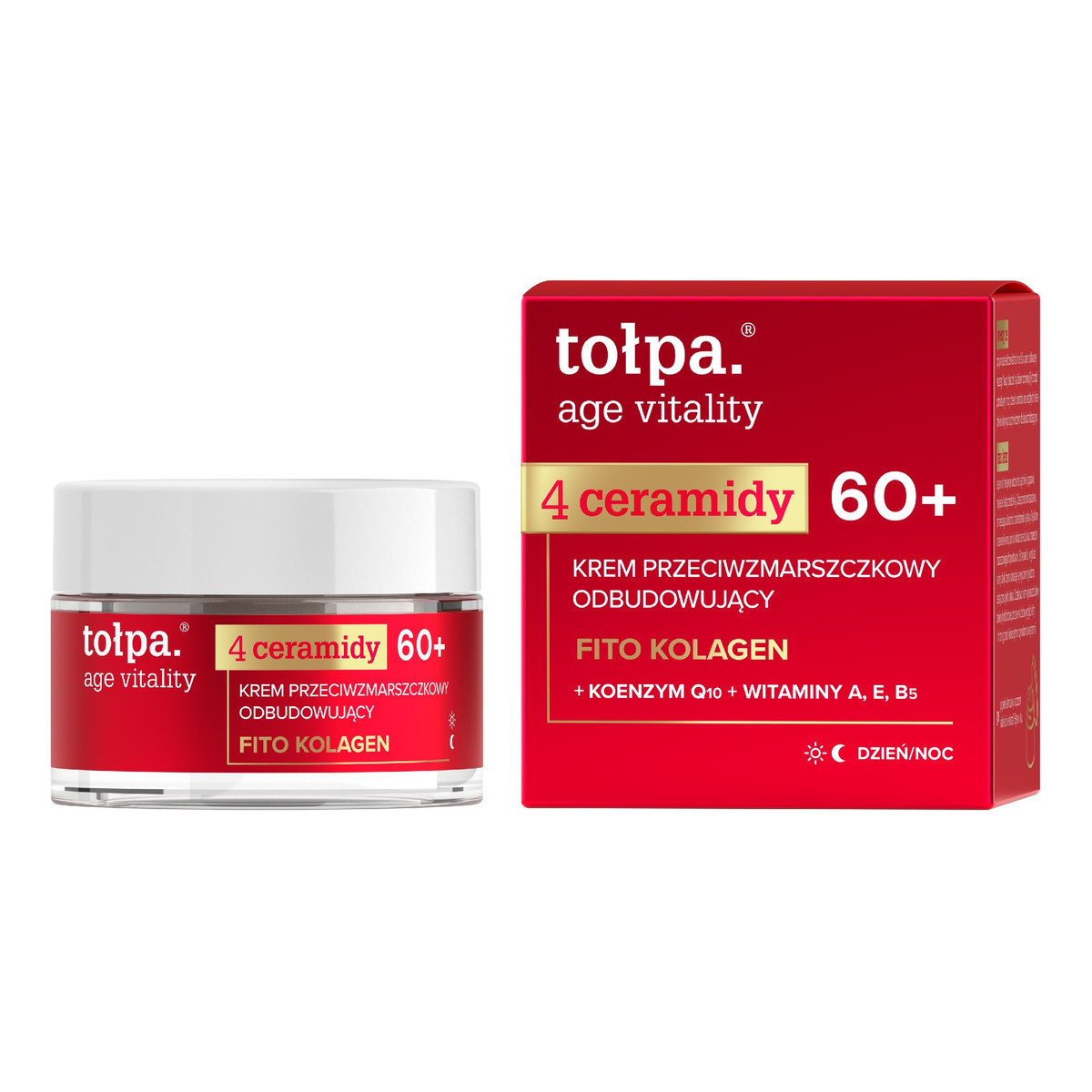 Tołpa Age Vitality Krem przeciwzmarszczkowy odbudowujący 60+ 50ml