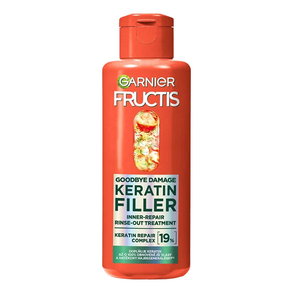 Garnier Fructis Goodbye Damage Wzmacniająca kuracja do włosów zniszczonych Keratin Filler 200ml