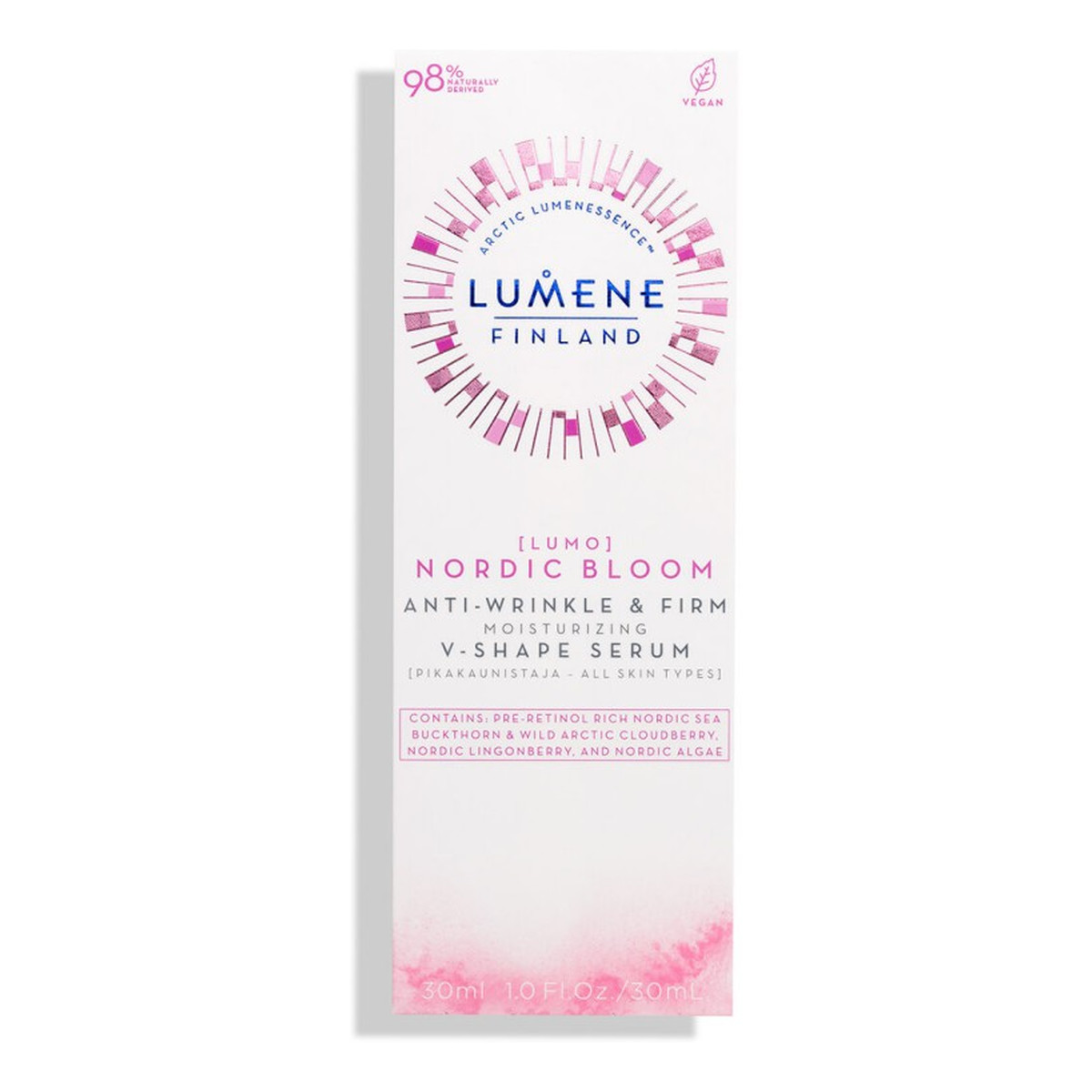 Lumene Nordic Bloom Lumo Anti-Wrinkle & Firm Moisturizing V-Shape Serum przeciwzmarszczkowo-ujędrniające 30ml
