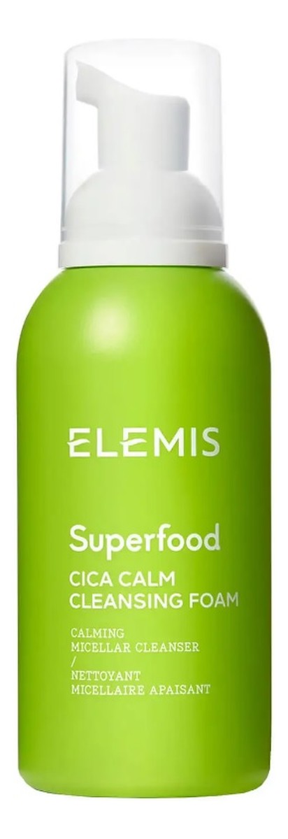 Superfood cica calm cleansing foam kojąca pianka do mycia twarzy