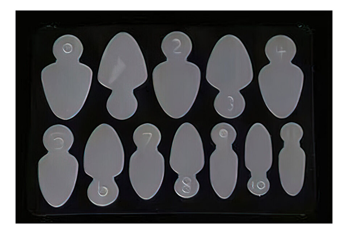 Silikonowe foremki do french na dualform a 12szt