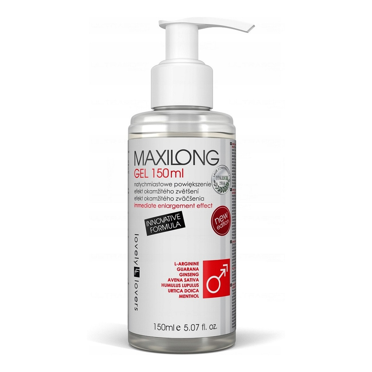 Lovely Lovers Maxilong Gel Żel do masażu penisa 150ml