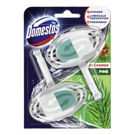 Domestos kostka toaletowa do wc 3w1 power koszyk duo sosna 2 x 35 g