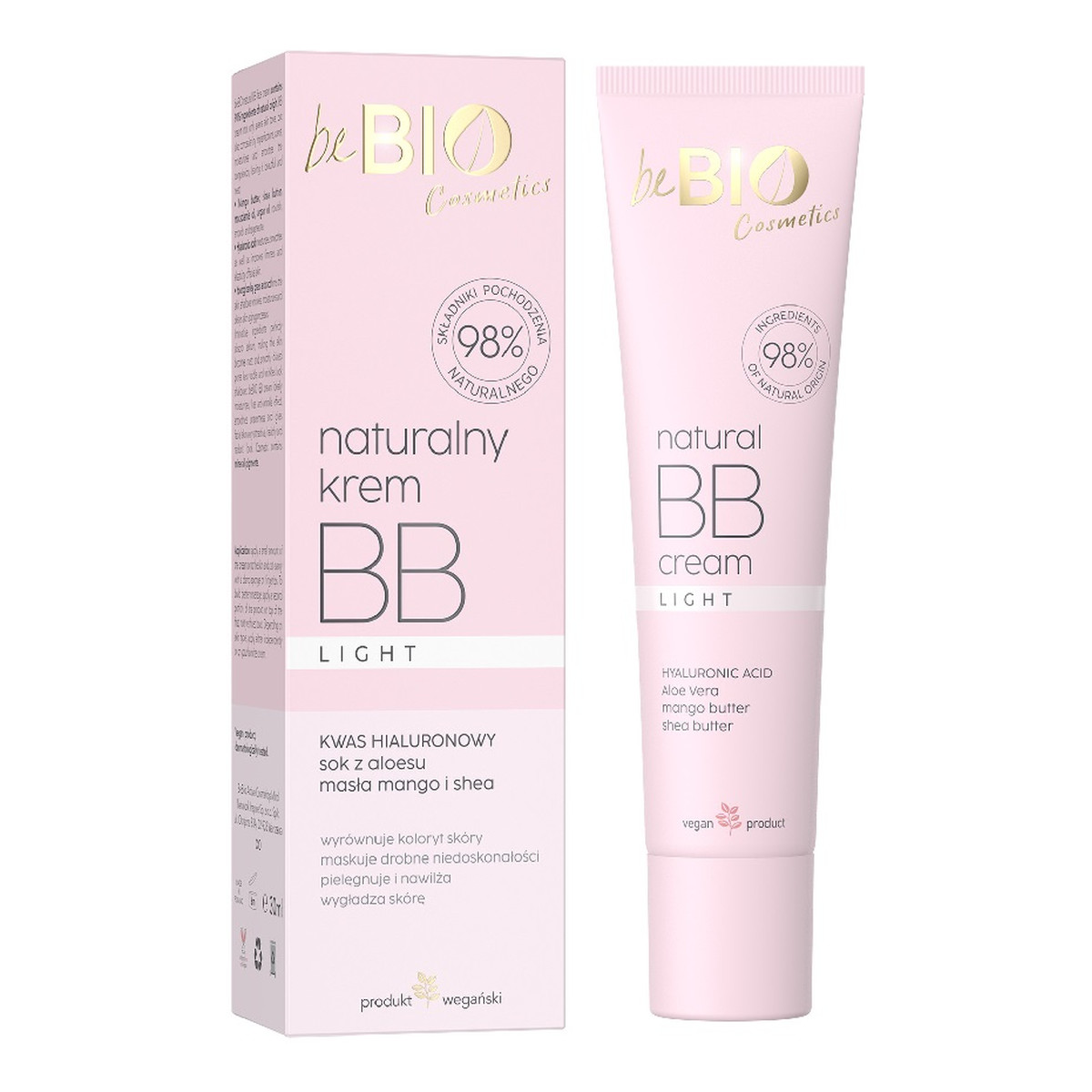 Be Bio Ewa Chodakowska Naturalny Krem do twarzy bb light 30ml